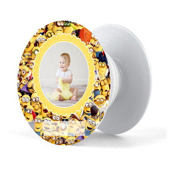 Minionlar Temalı Resimli Pop Socket Telefon Tutucu