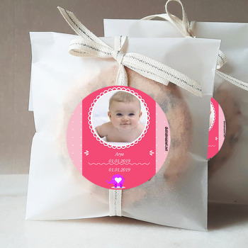 Miniş Fil 1 Temalı Bebek Sticker