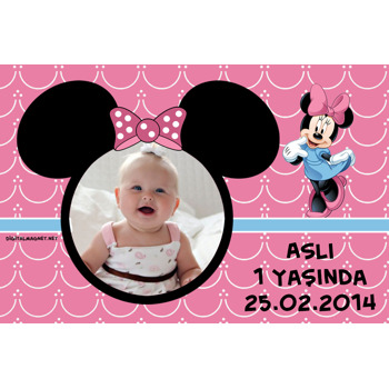 Minnie Mouse Temalı Magnet
