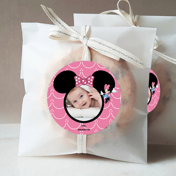 Minnie Mouse Temalı Resimli Sticker