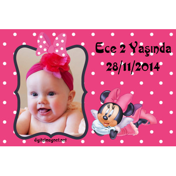 Minnie Temalı  Magnet
