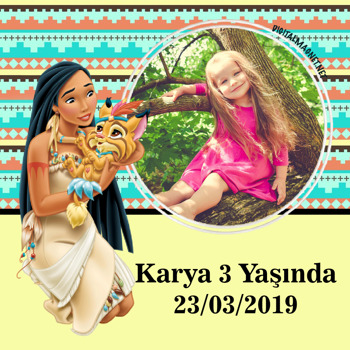 Moana Doğum Günü   Kare Parti Afiş