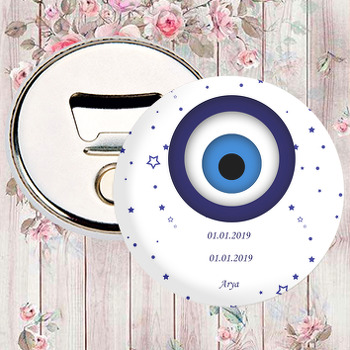 Nazar Boncuğu Temalı Magnet Açacak
