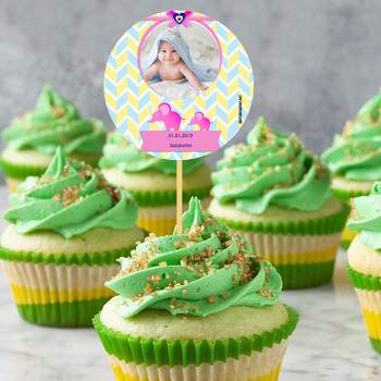 Nazar boncuk 10 Temalı Bebek Kürdan Süs