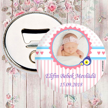 Nazar Boncuk  2 Temalı Bebek Magnet Açacak