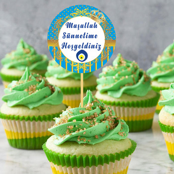 Nazar Boncuklu  Sünnet Temalı Kürdan Süs