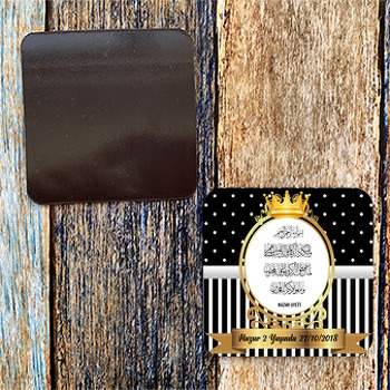 Nazar Duası Temalı Ahşap Magnet