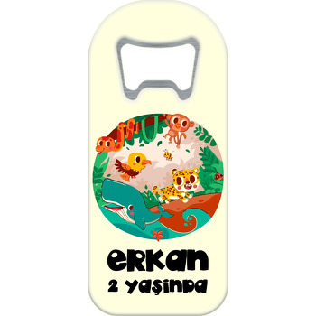 Neşeli Orman Dünyası Temalı Uzun Magnet Açacak