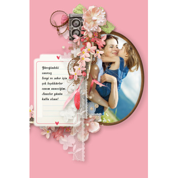 Not Defteri Temalı Plastik Magnet