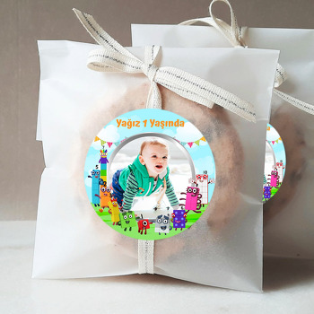 Number Blocks Temalı Sticker