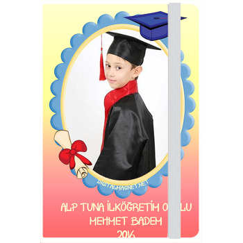 Okul Mezuniyet Temalı Kişiye Anı Özel Defter