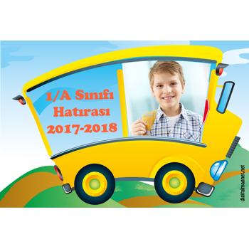 Okul Temalı Sınıf Hatırası Magnet