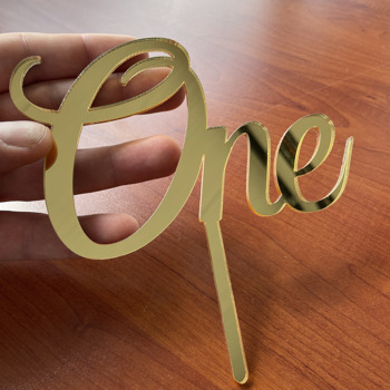 One Gold Pleksi Pasta Süsü