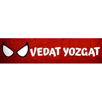 Örümcek Adam Maske Temalı Kalem Etiketi