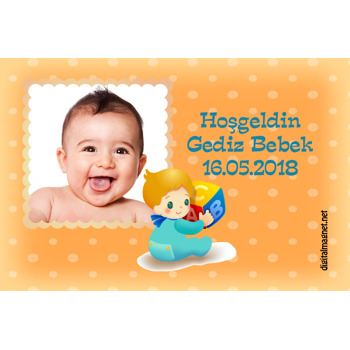 Oyuncak Bebek Temalı Bebek Magnet