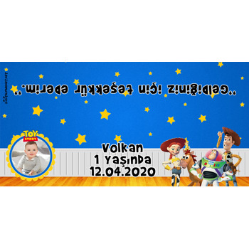 Oyuncak Hikayesi Temalı Hediye Paketi Ambalajı