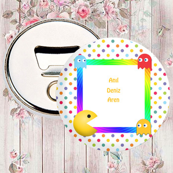 Pacman Temalı Magnet Açacak