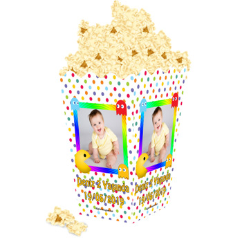 Pacman Temalı Popcorn Kutusu