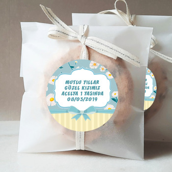 Papatya 1 Temalı Sticker