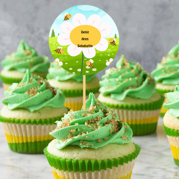 Papatya Temalı Kürdan Süs