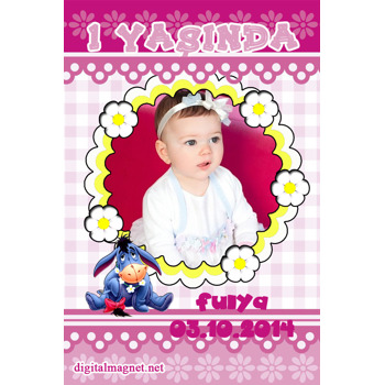 Papatyalar Bir Yaş Magnet