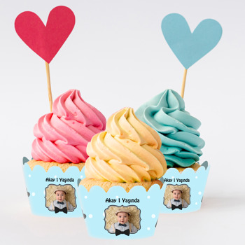 Papyon Temalı Cupcake Sargısı
