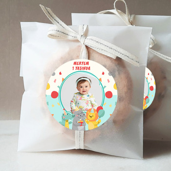 Parti Temalı Resimli Sticker