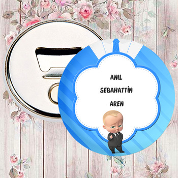 Patron Bebek Temalı Magnet Açacak