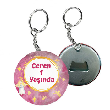 Peri Temalı Arkası Açacak Anahtarlık