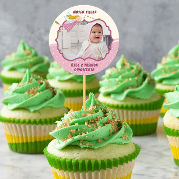 Peri Temalı Resimli Kürdan Süs