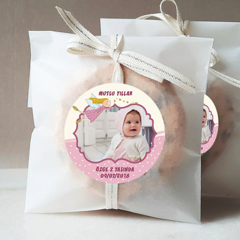 Peri Temalı Resimli Sticker