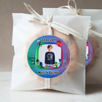 Pijamaskeliler 2 Temalı Resimli Sticker