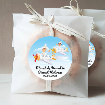 Pilot Sünnet Çocukları Temalı Sticker