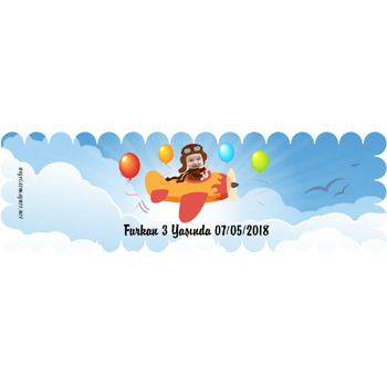 Pilot Temalı Peçete Sargısı