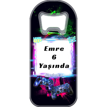 Playstation Temalı Uzun Magnet Açacak