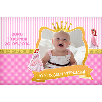Prenses Taçlı Magnet