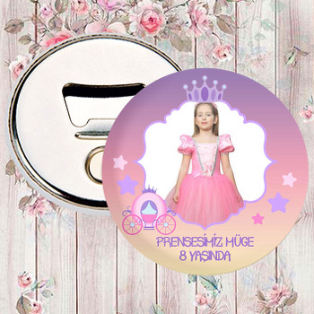 Prenses Temalı Magnet Açacak