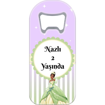 Prenses Tiana Temalı Uzun Magnet Açacak