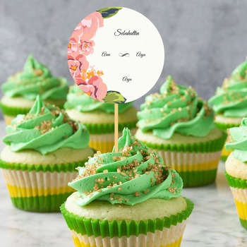 Pudra Pembe Güller Temalı  Söz & Nişan & Nikah Kürdan Süs