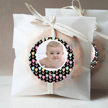 Renkli Çiçekler Temalı Resimli Sticker