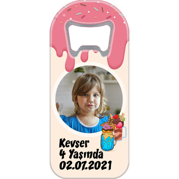 Renkli Dondurmalar Temalı Uzun Magnet Açacak