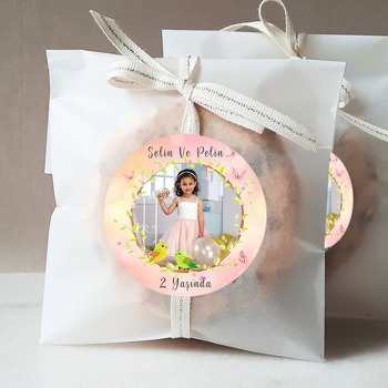 Renkli Kuşlar Temalı Resimli Sticker