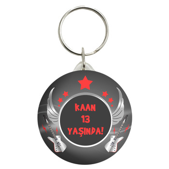 Rockstar Temalı Anahtarlık
