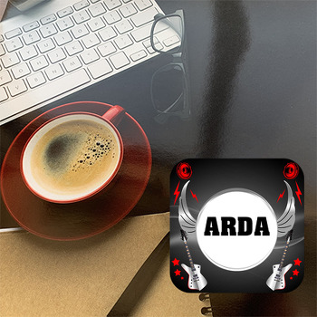 Rockstar Temalı Bardak Altlığı