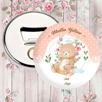 Salıncakta Ayıcık Temalı Magnet Açacak