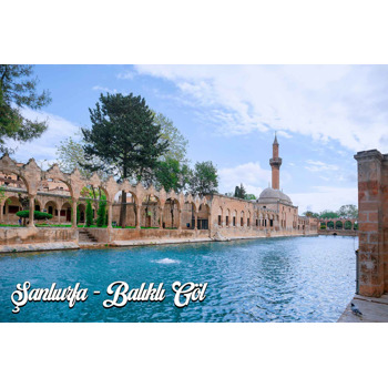 Şanlıurfa Balıklı Göl Temalı Turizm Magnet