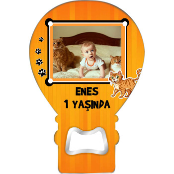 Şanslı Kedi Temalı Balon Magnet Açacak