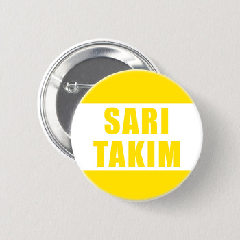 Sarı Takım Temalı İğneli Buton Rozet