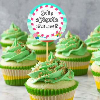 Şeker  Temalı Kürdan Süs