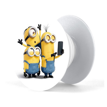 Selfi Minionlar Temalı Pop Socket Telefon Tutucu